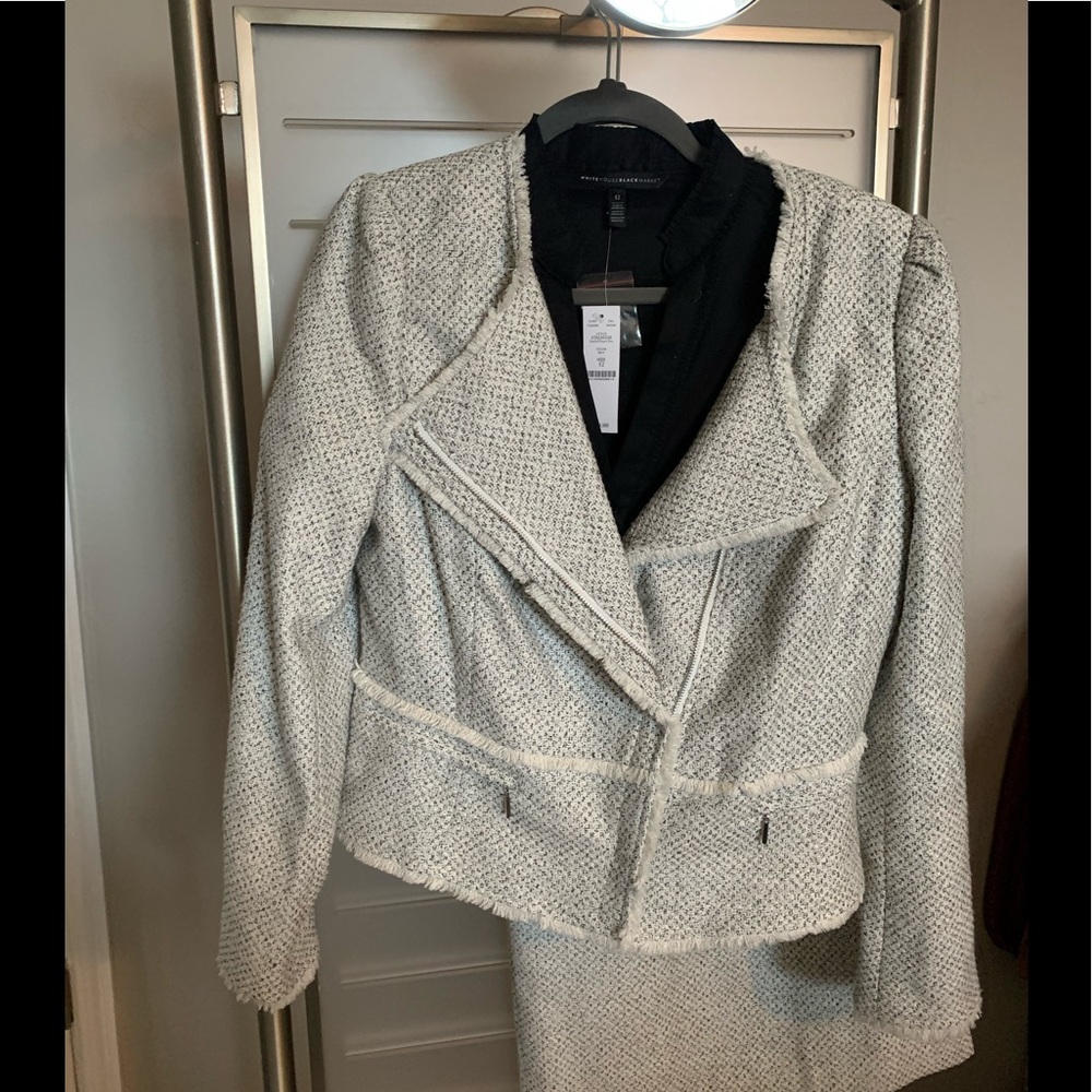 Whitehouse Blackmarket Black with Grey Jacket